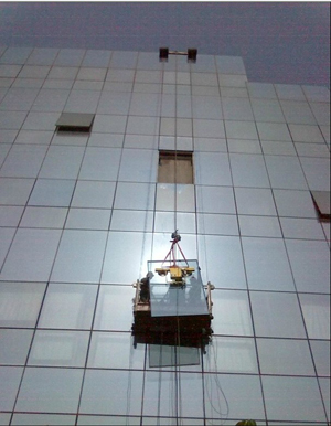 广州专业吊装玻璃设备